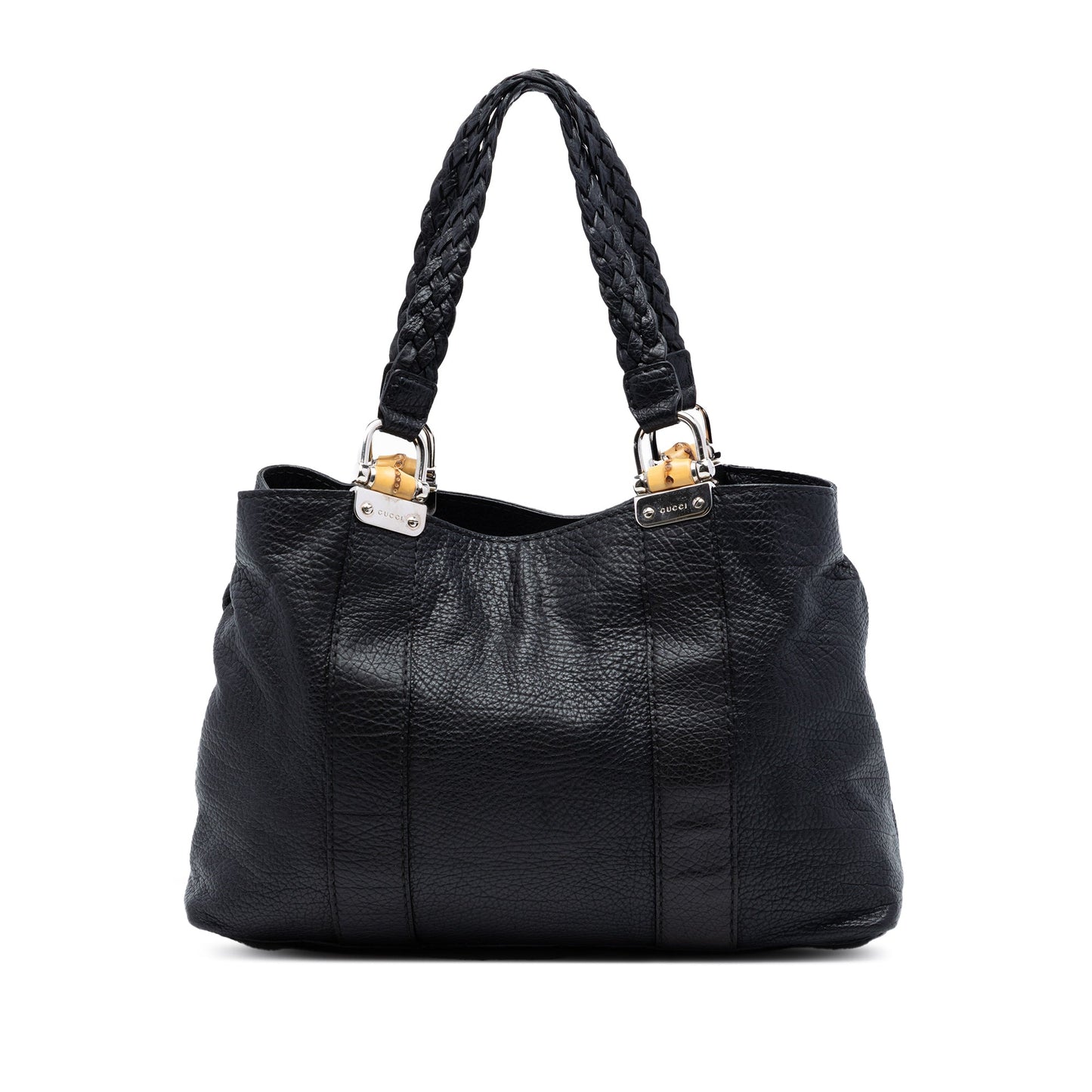 Gucci Leather Bamboo Libeccio Tote