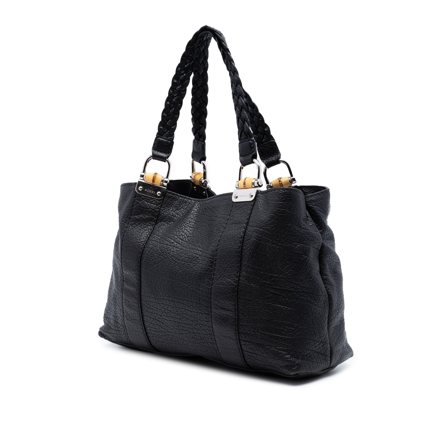 Gucci Leather Bamboo Libeccio Tote