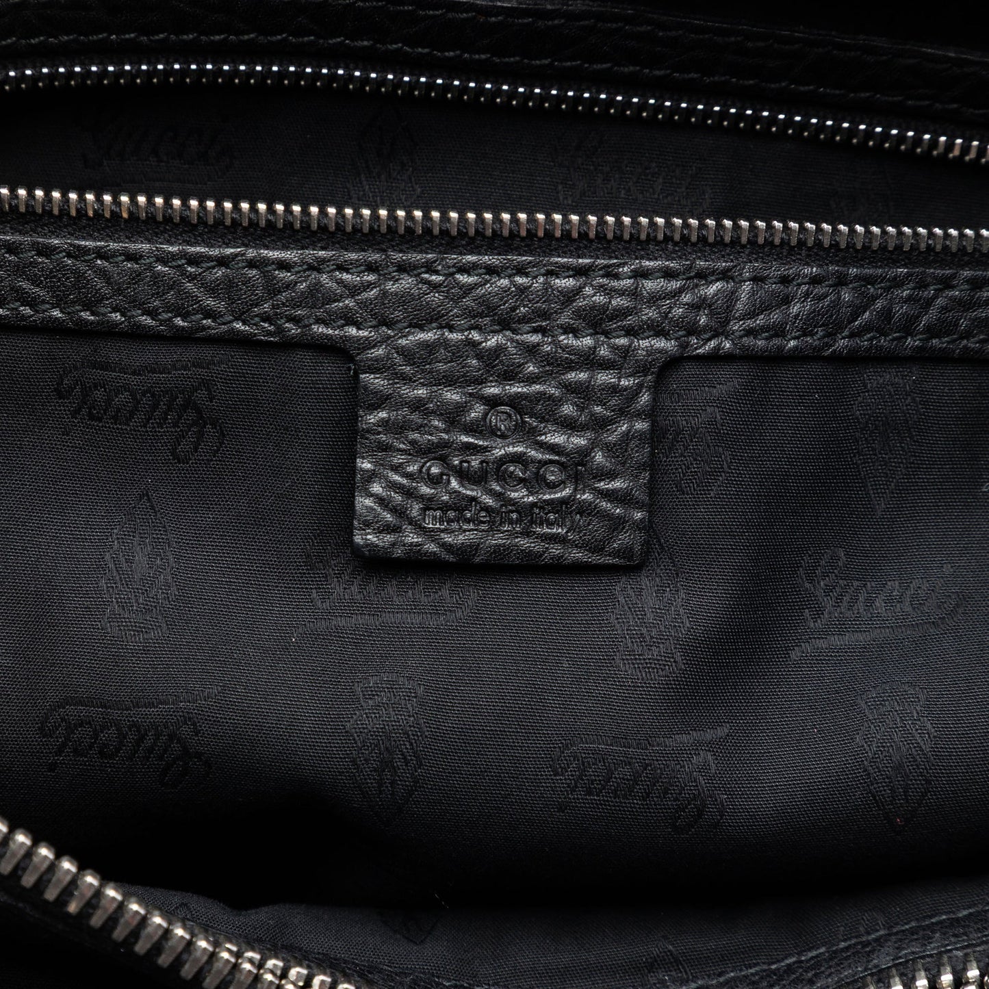 Gucci Leather Bamboo Libeccio Tote