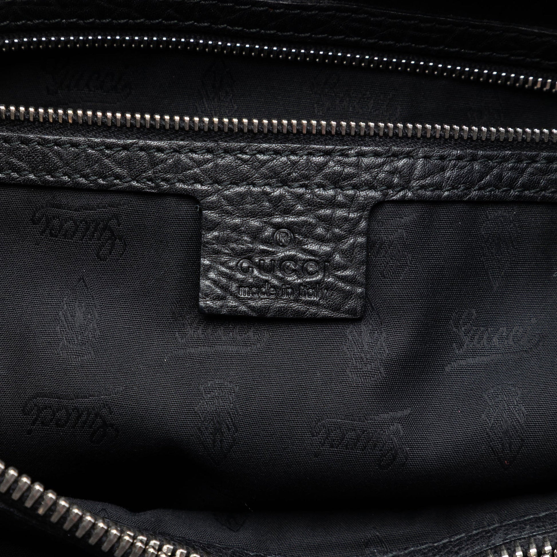 Gucci Leather Bamboo Libeccio Tote