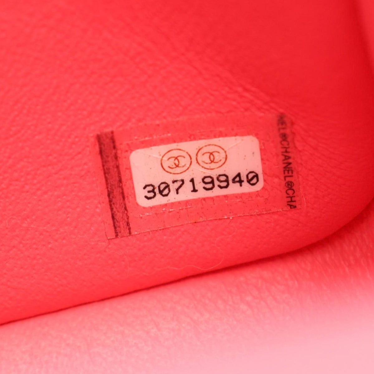 Chanel Mini Square Classic Lambskin Single Flap — Pink