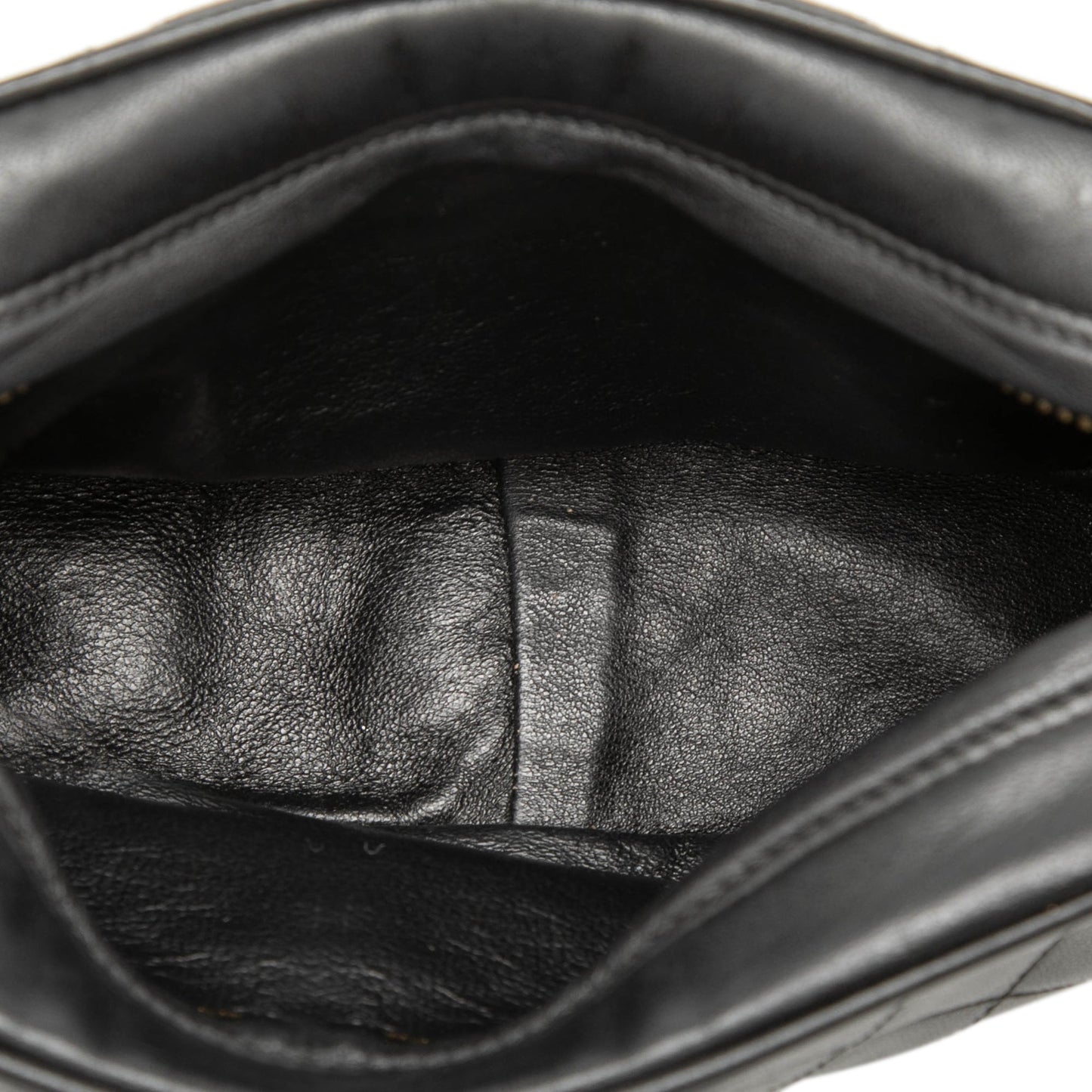 Chanel CC Quilted Lambskin Tassel Camera Bag