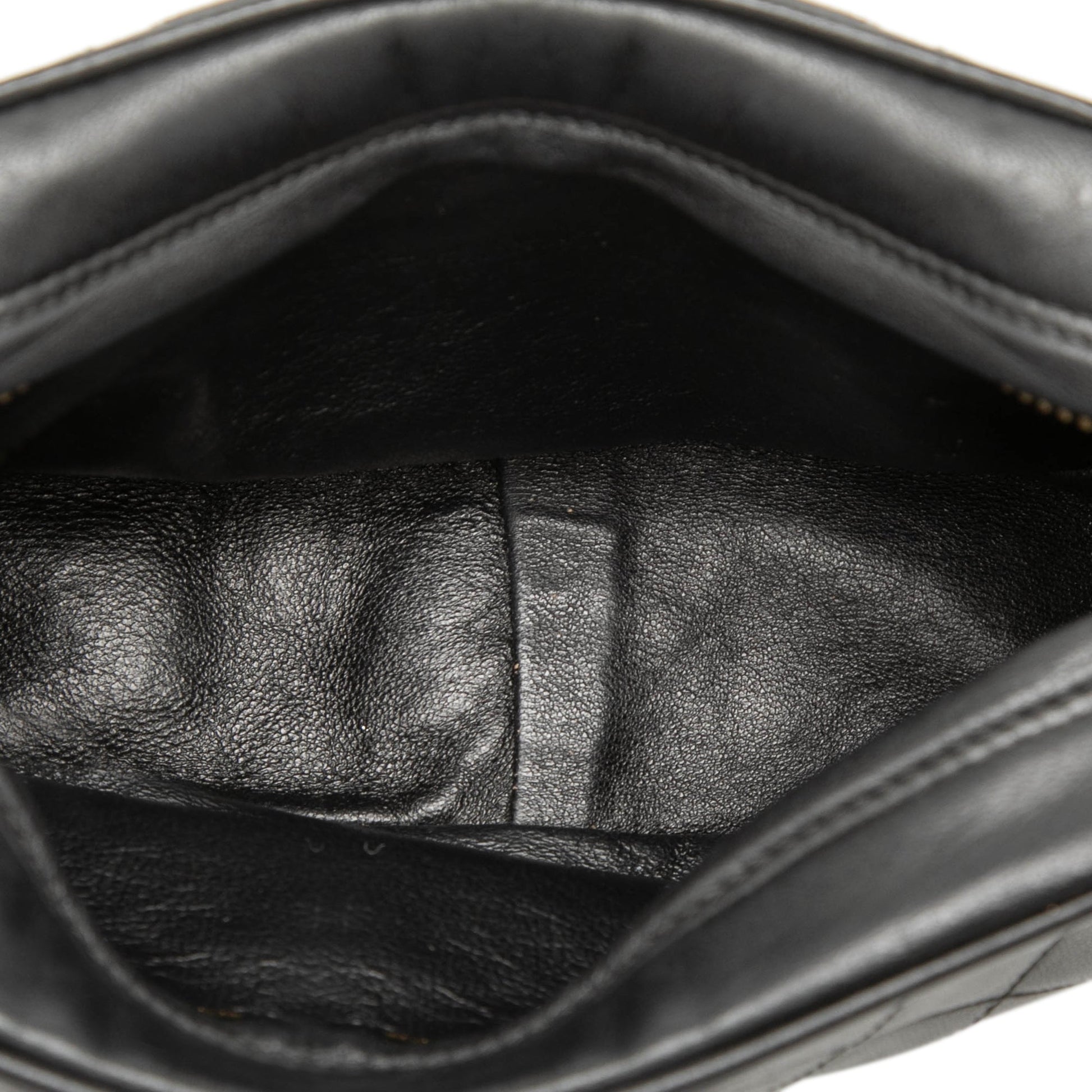 Chanel CC Quilted Lambskin Tassel Camera Bag