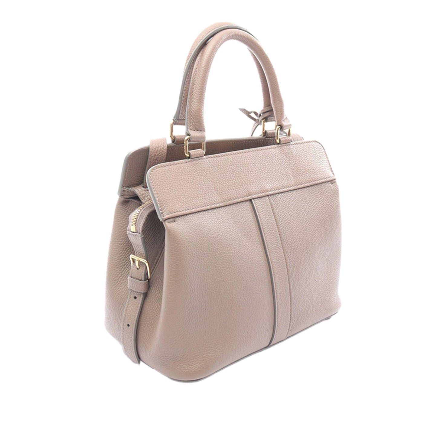 Celine Small Cabas de France Leather Satchel