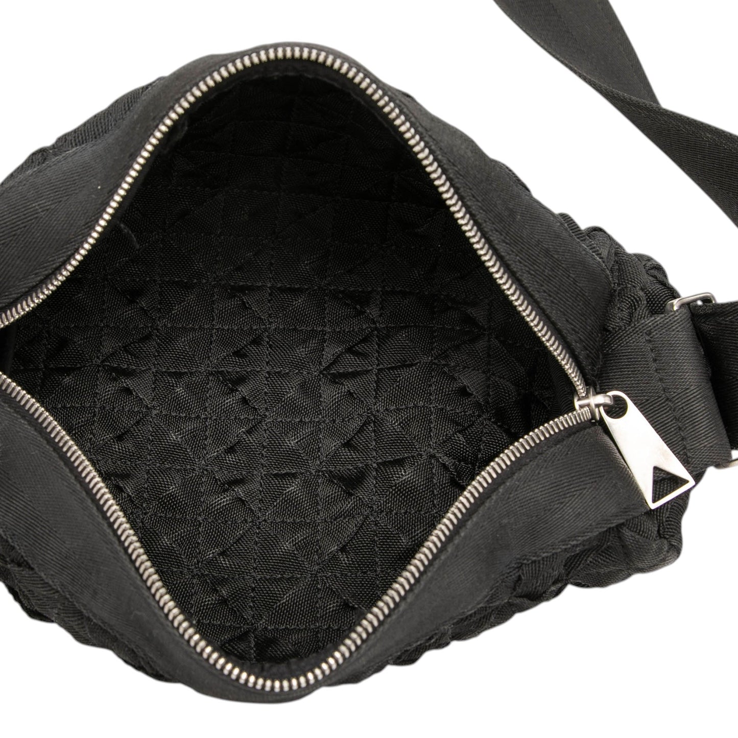 Bottega Veneta Canvas Intrecciato Webbing Belt Bag