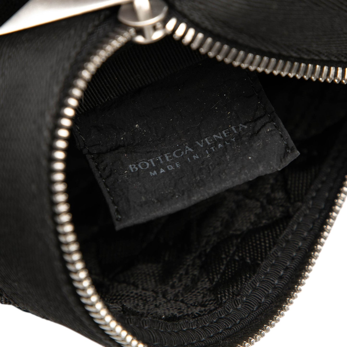 Bottega Veneta Canvas Intrecciato Webbing Belt Bag
