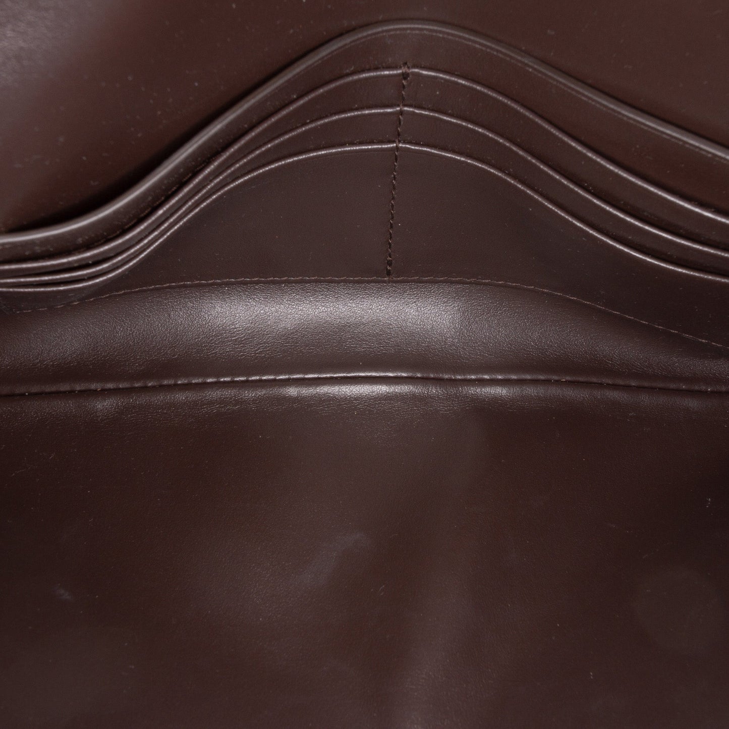 Bottega Veneta Lambskin Intrecciato Andiamo Clutch