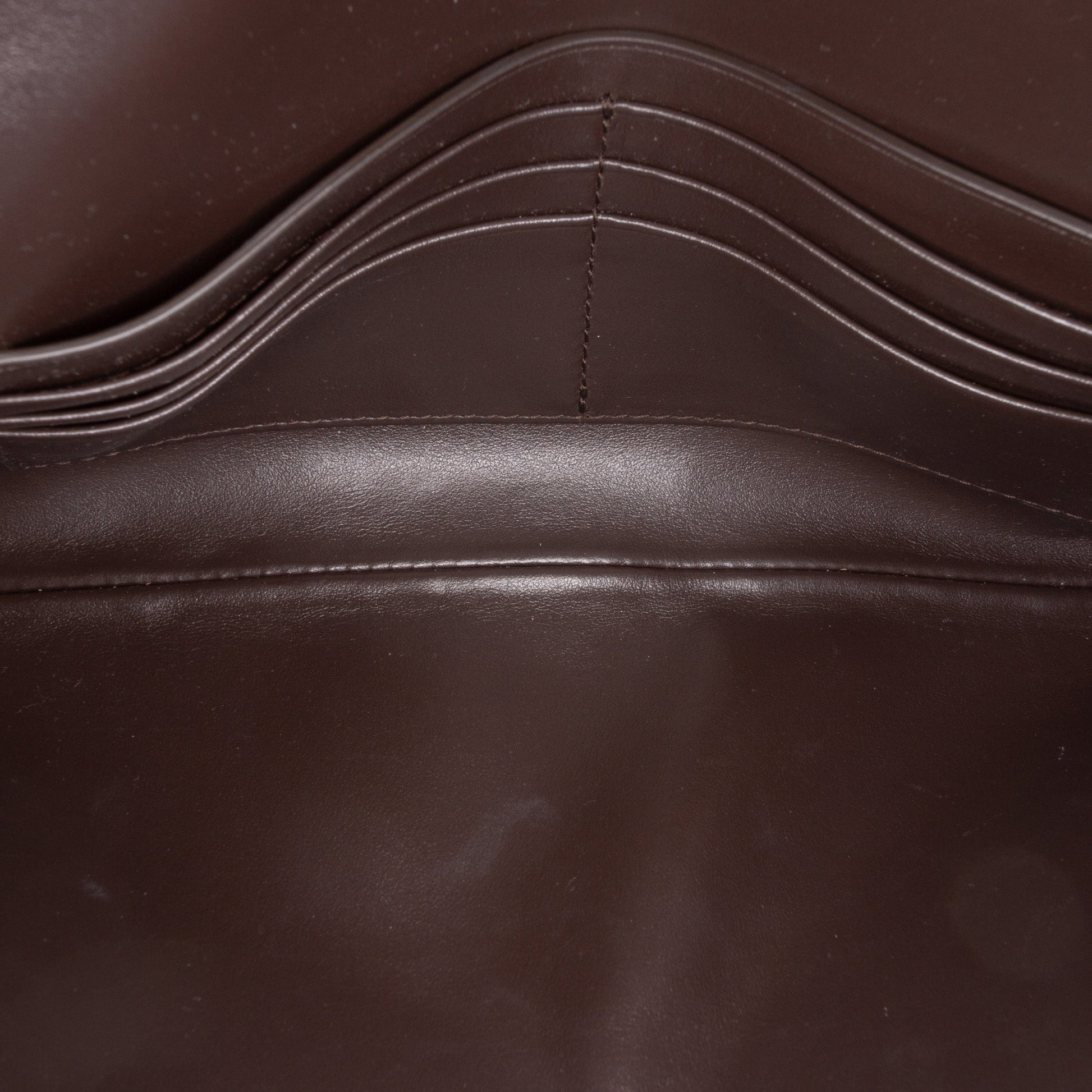 Bottega Veneta Lambskin Intrecciato Andiamo Clutch