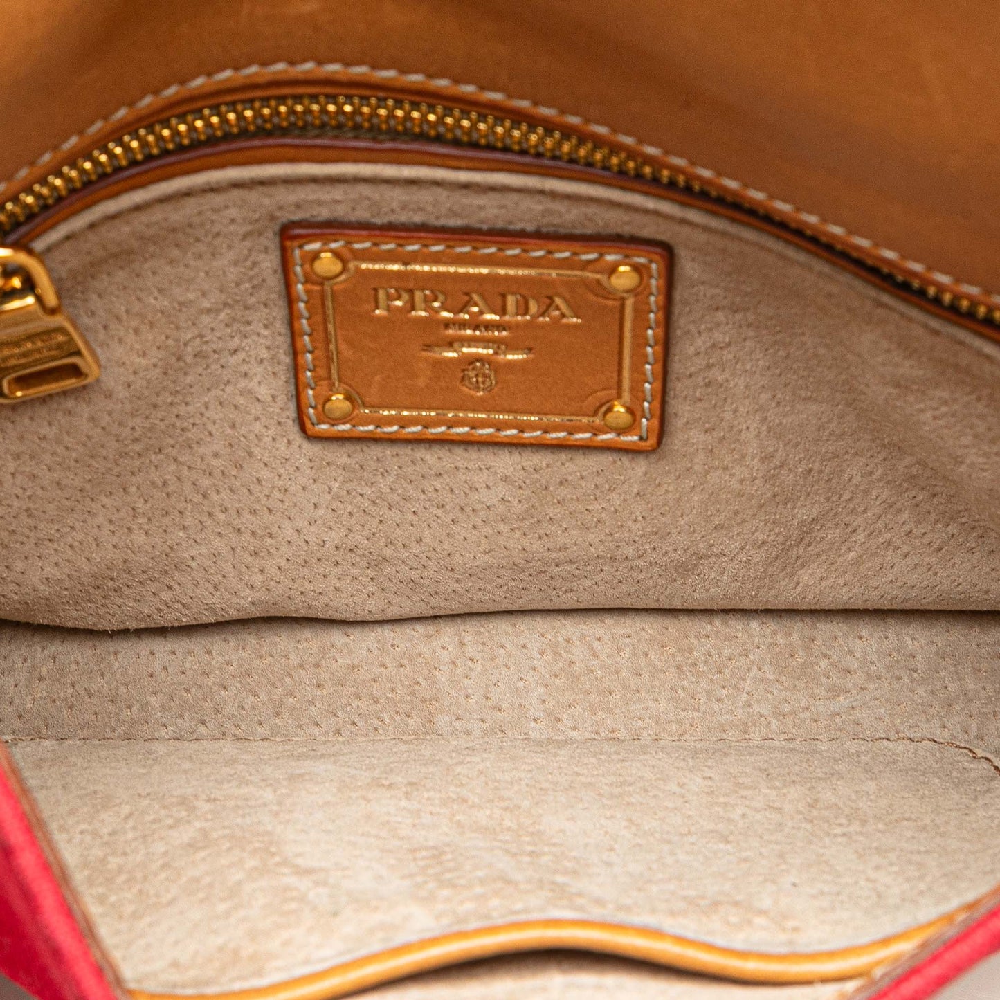 Prada Canapa Righe Crossbody