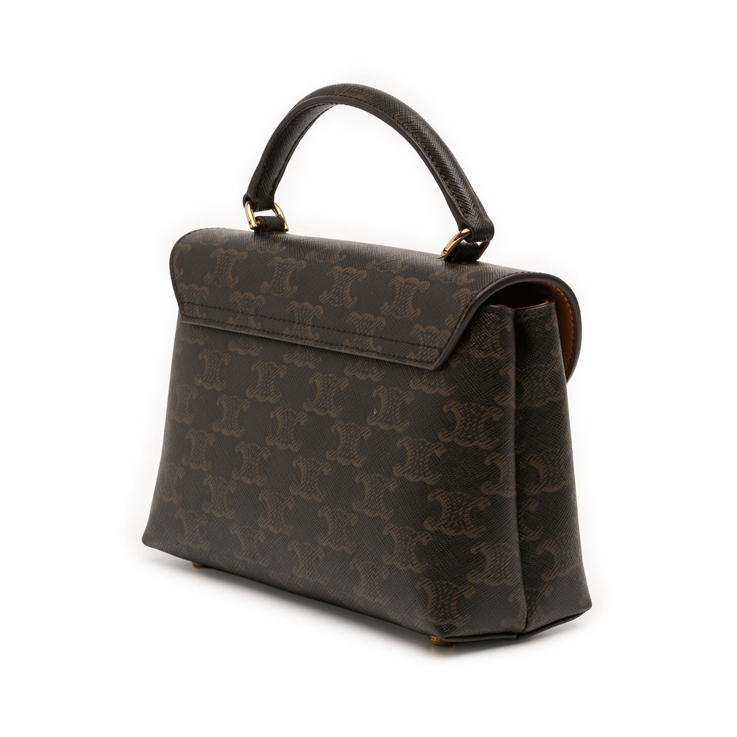Celine Teen Triomphe Coated Canvas Nino Bag