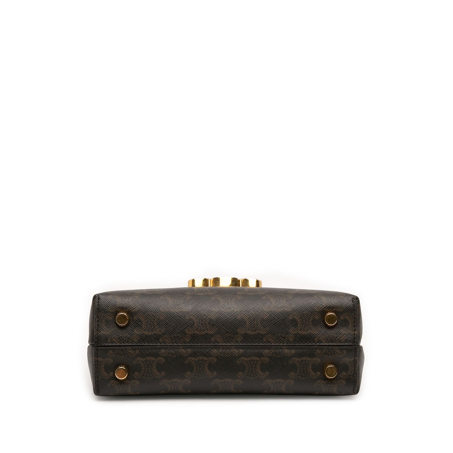 Celine Teen Triomphe Coated Canvas Nino Bag