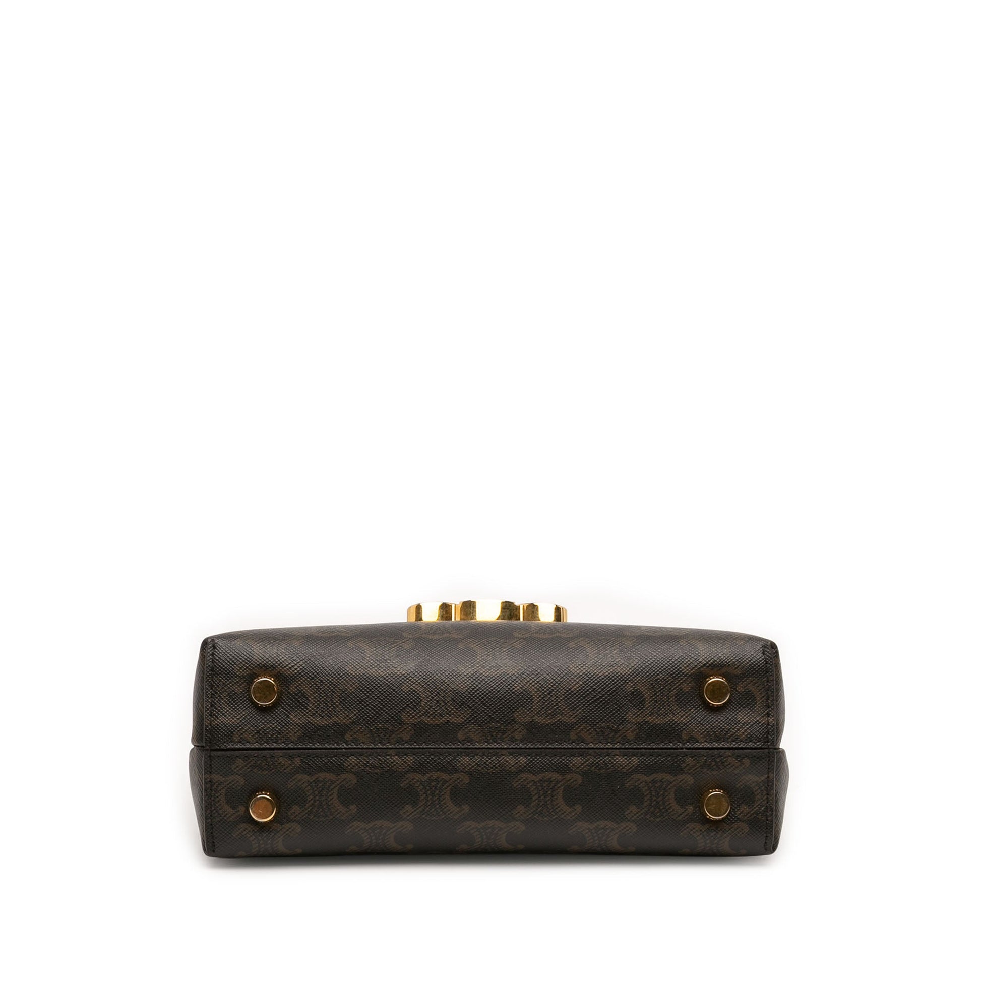 Celine Teen Triomphe Coated Canvas Nino Bag