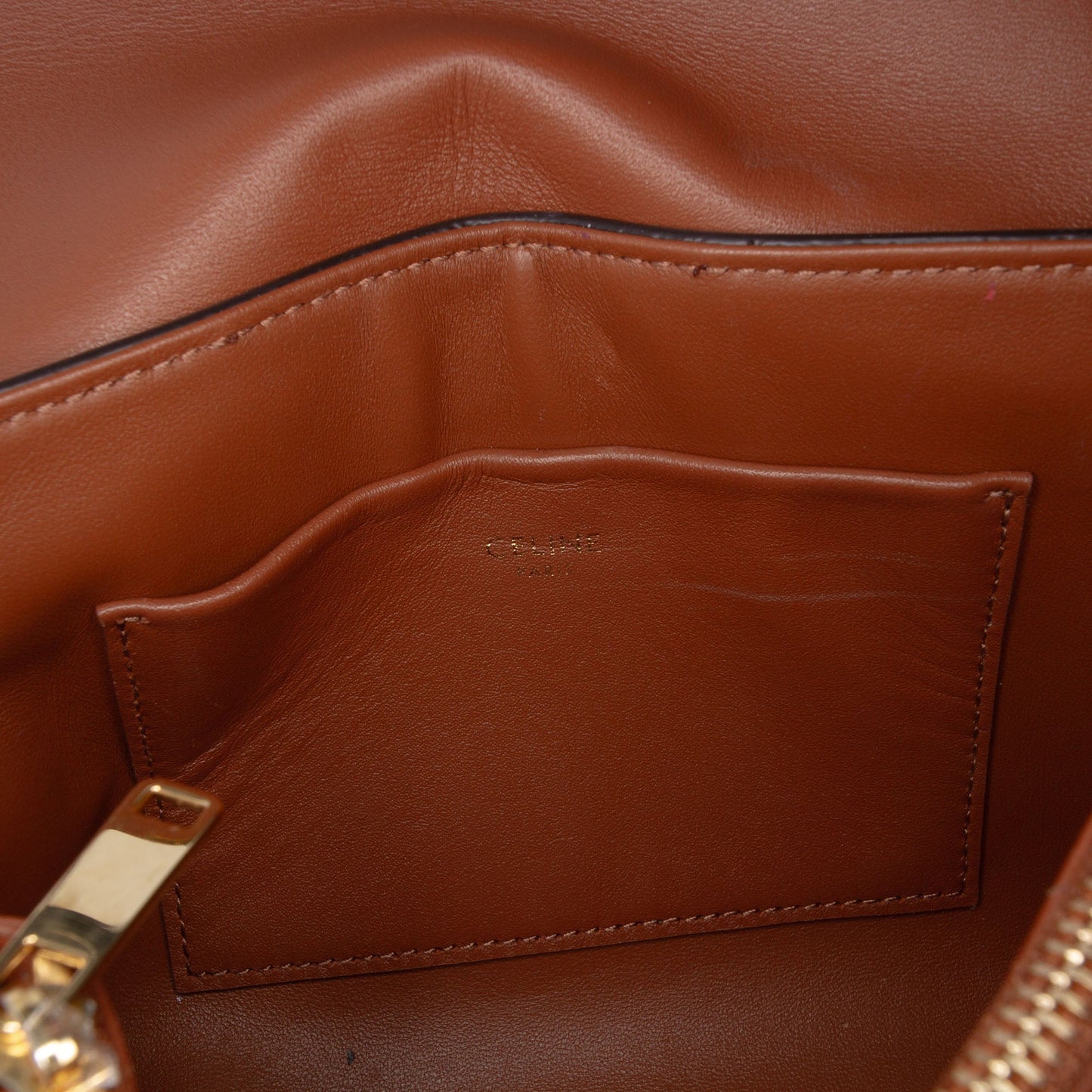 Celine Teen Triomphe Coated Canvas Nino Bag