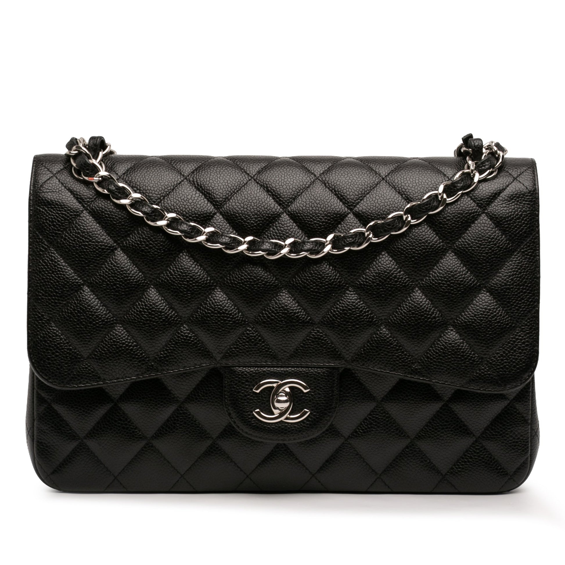 Chanel Jumbo Classic Caviar Double Flap