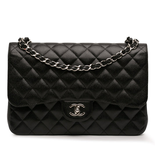 Chanel Jumbo Classic Caviar Double Flap