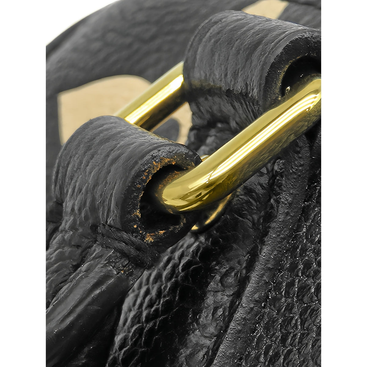 Louis Vuitton Bicolor Monogram Empreinte Giant Papillon BB — Black
