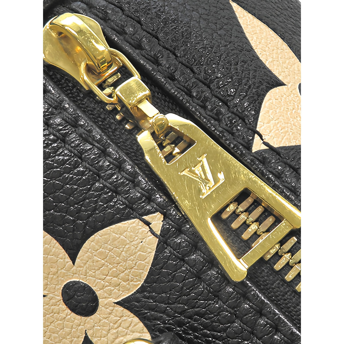 Louis Vuitton Bicolor Monogram Empreinte Giant Papillon BB — Black
