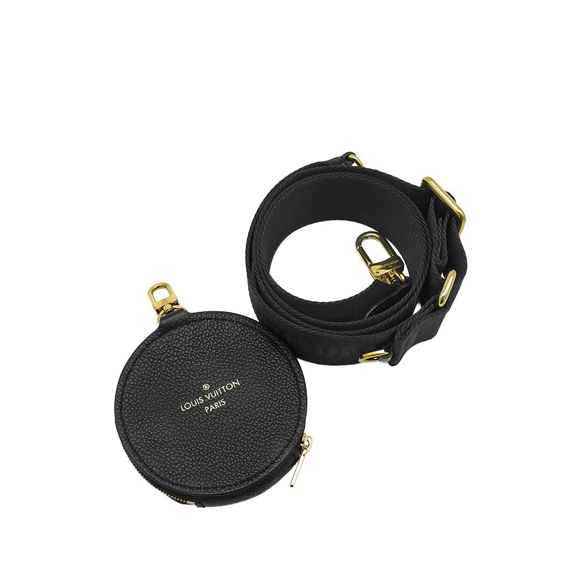 Louis Vuitton Bicolor Monogram Empreinte Giant Papillon BB — Black