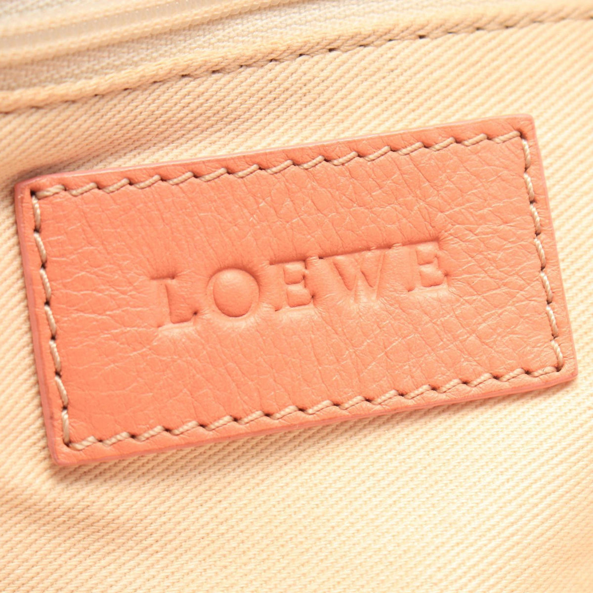 LOEWE Suede Crown Logo Shopper Tote — Pink