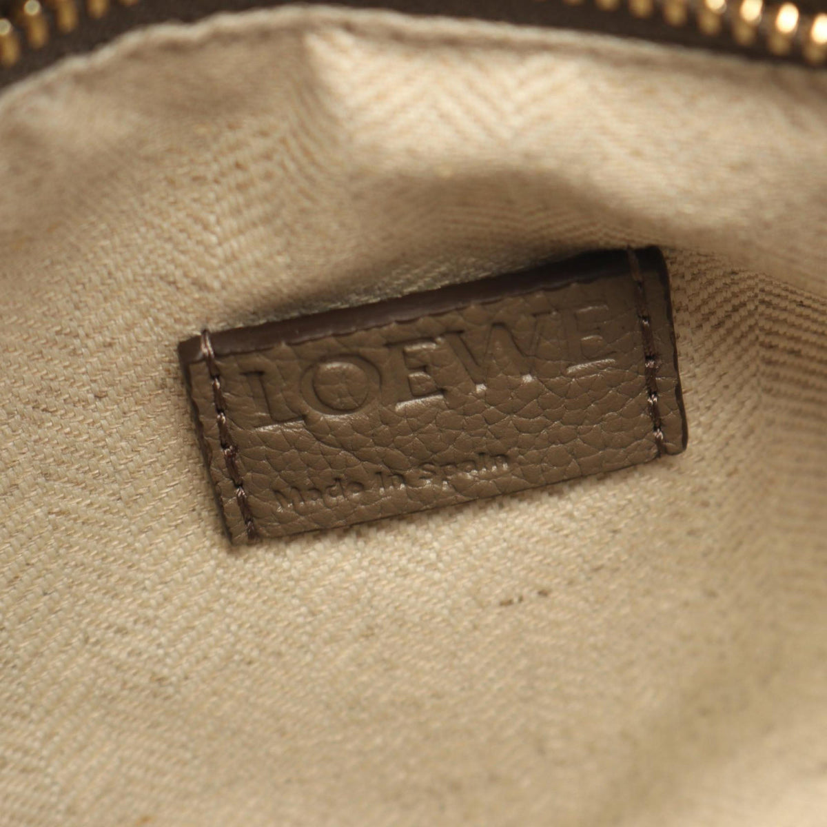 LOEWE Medium Calfskin Puzzle Edge Satchel