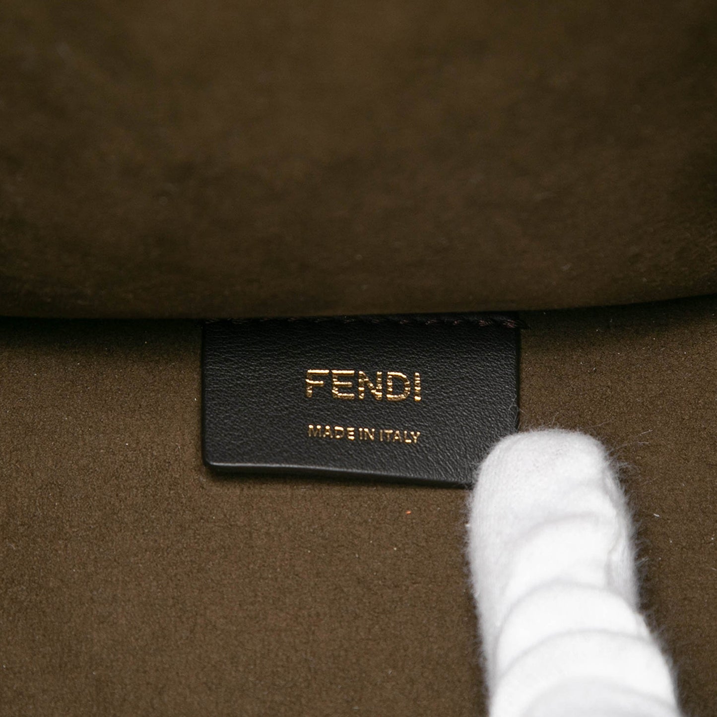 Fendi Medium Zucca Embossed Leather Sunshine Shopper Tote