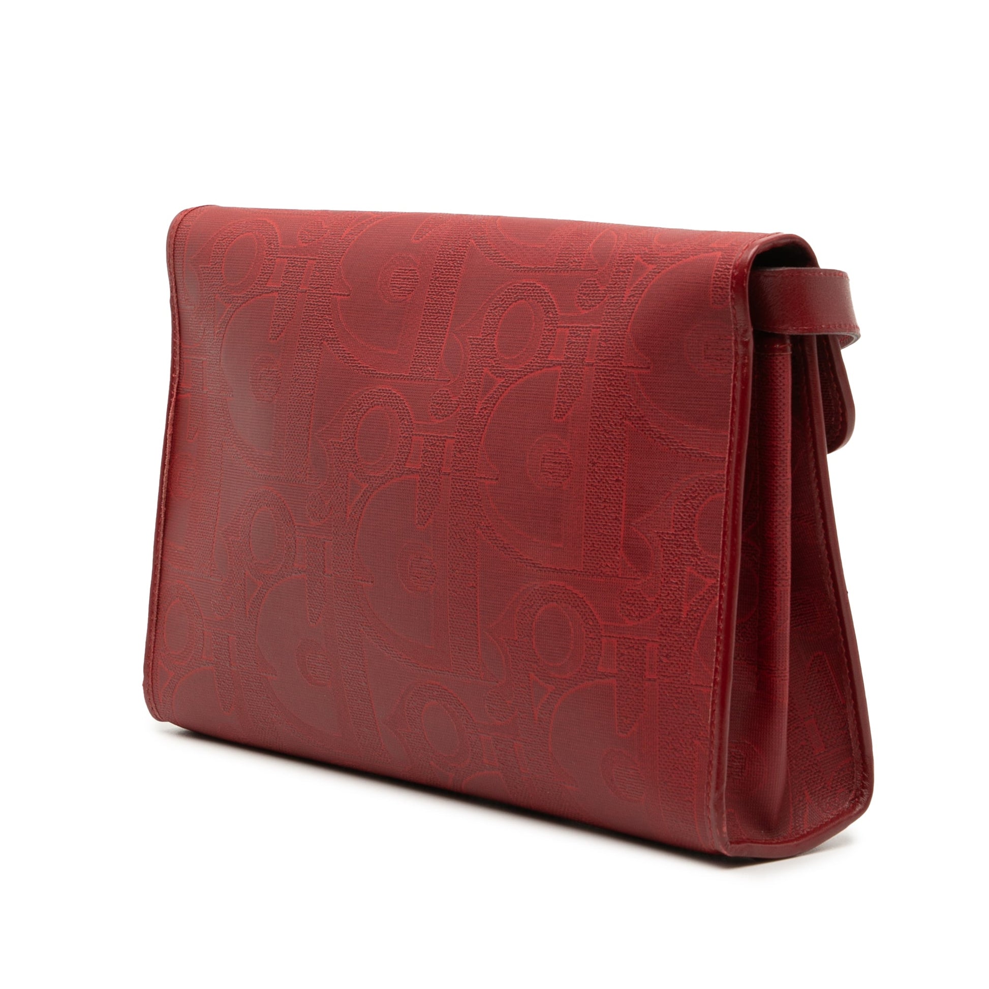Dior Diorissimo Trotter Coated Canvas Crossbody