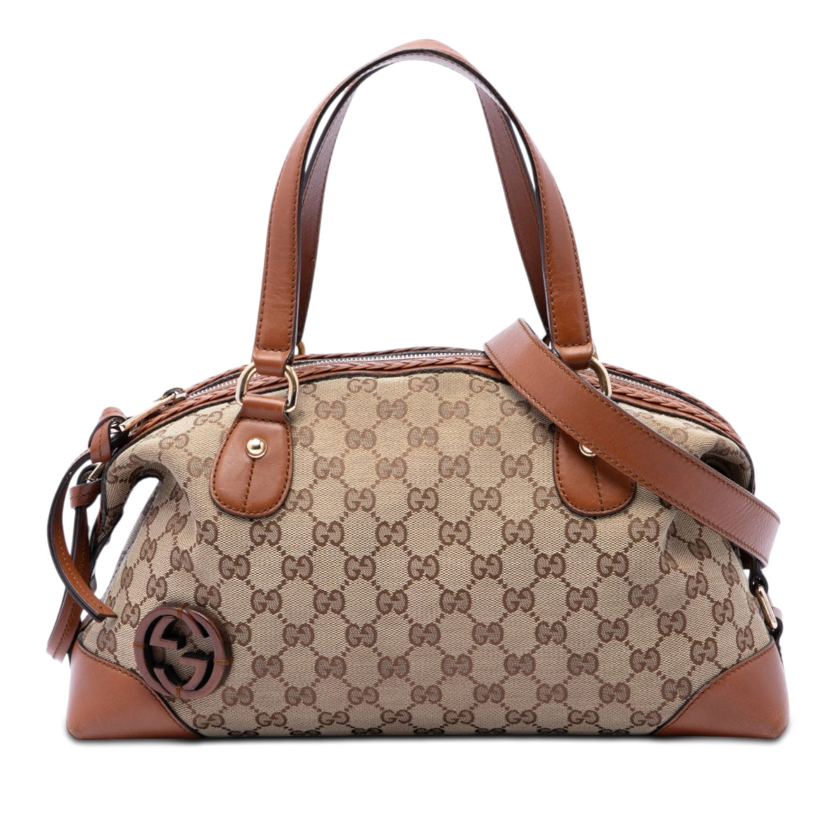 Gucci GG Canvas Brick Lane Satchel