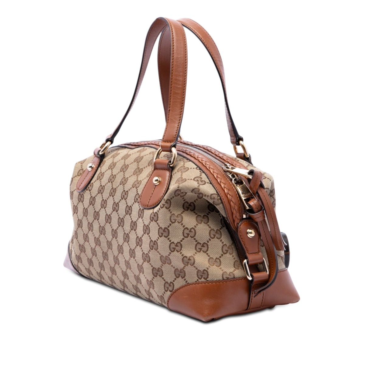 Gucci GG Canvas Brick Lane Satchel