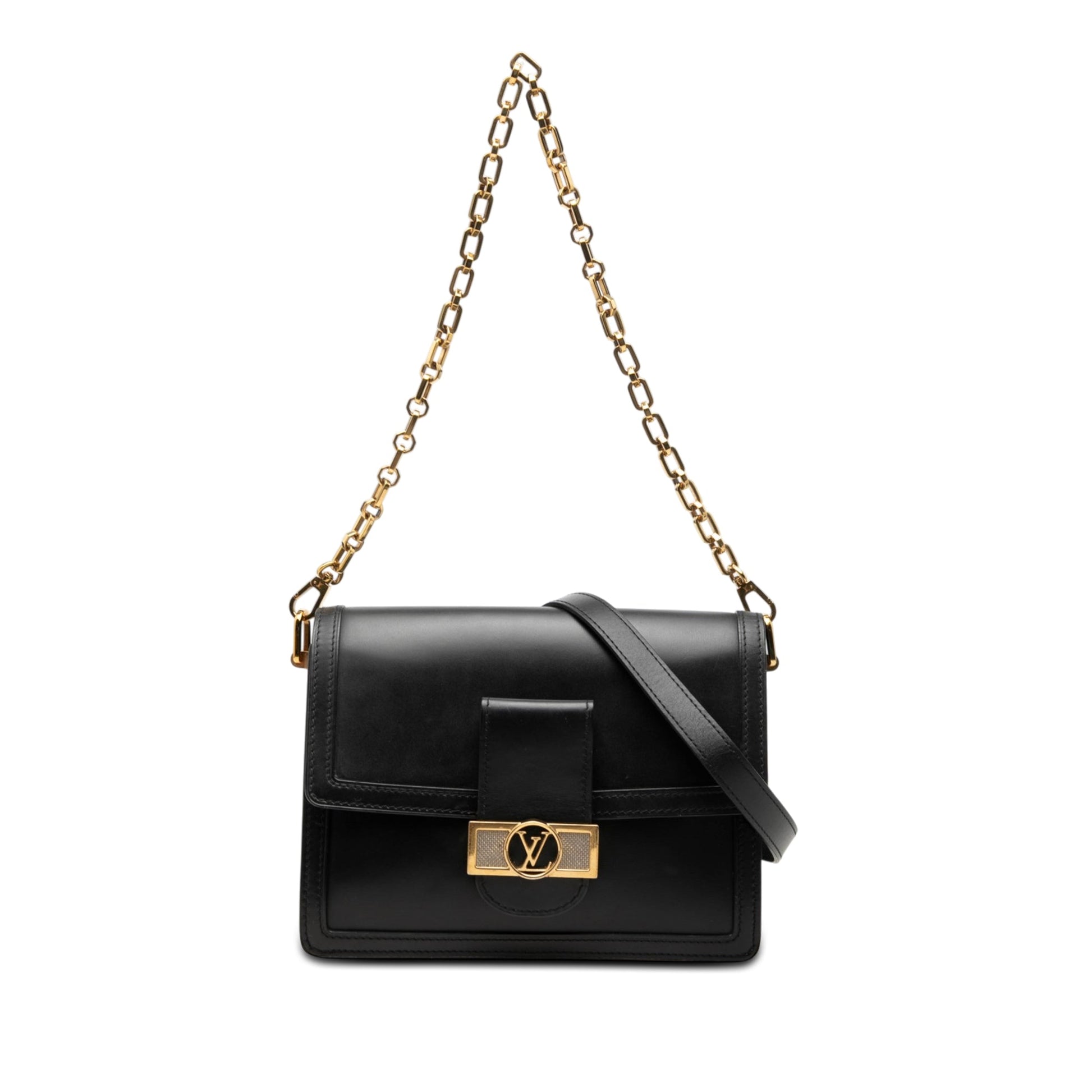 Louis Vuitton Calfskin Leather Dauphine MM