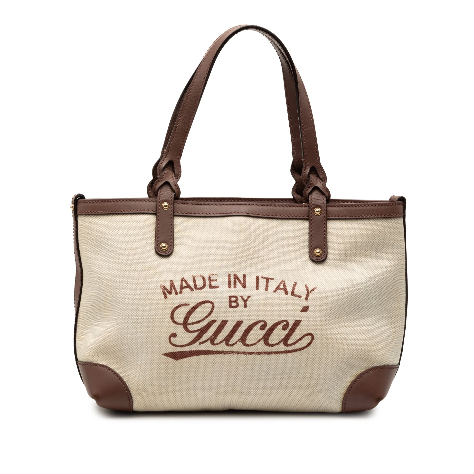Gucci Small Canvas Logo Craft Tote