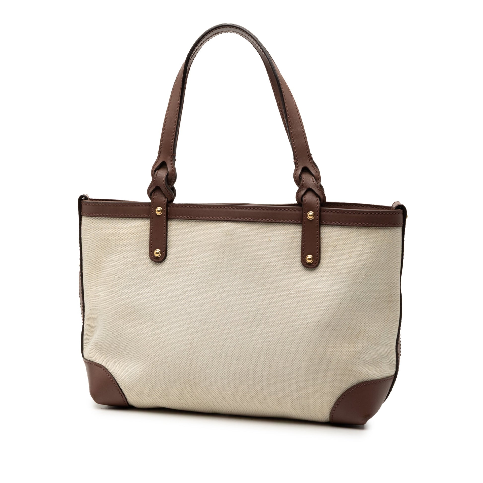 Gucci Small Canvas Logo Craft Tote