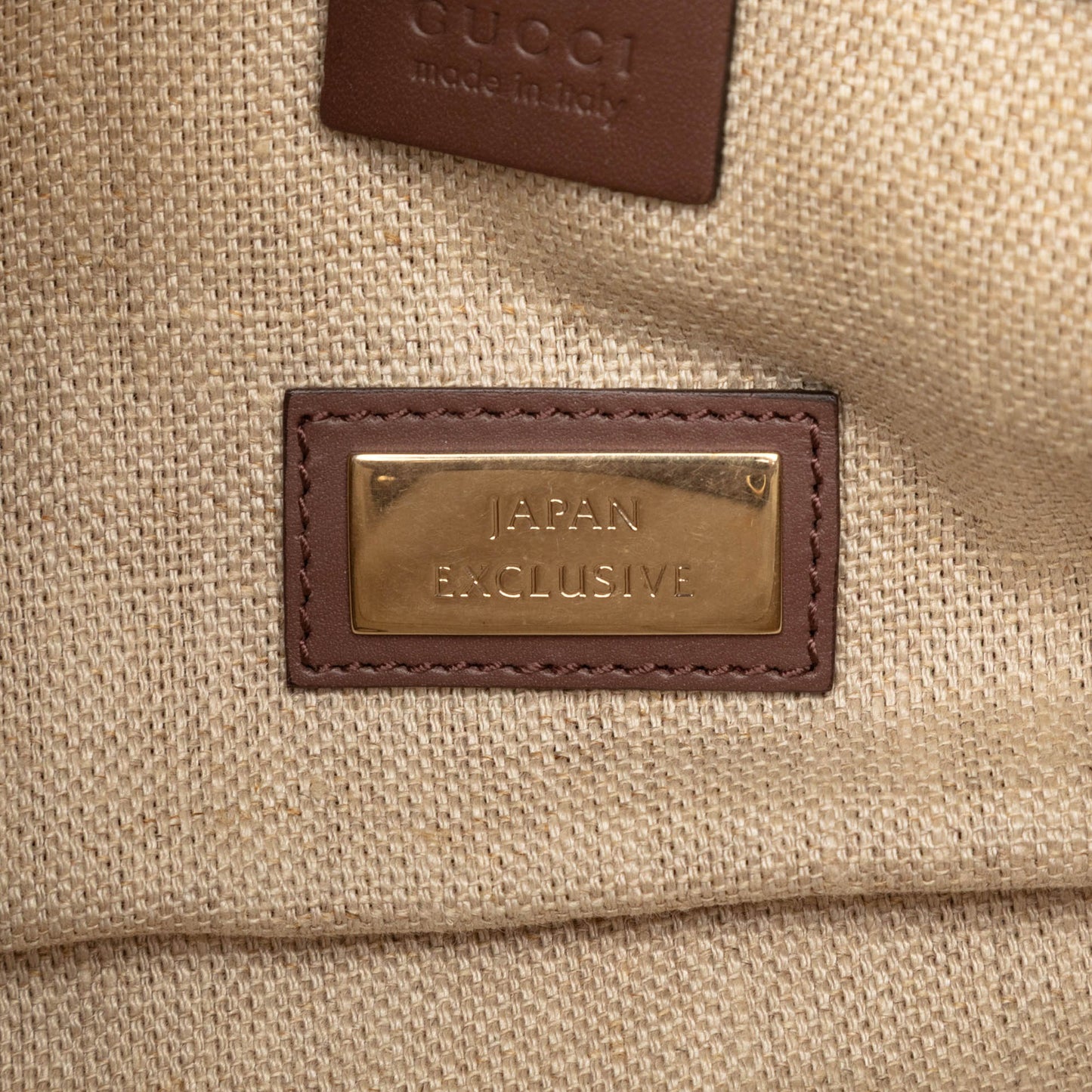 Gucci Small Canvas Logo Craft Tote
