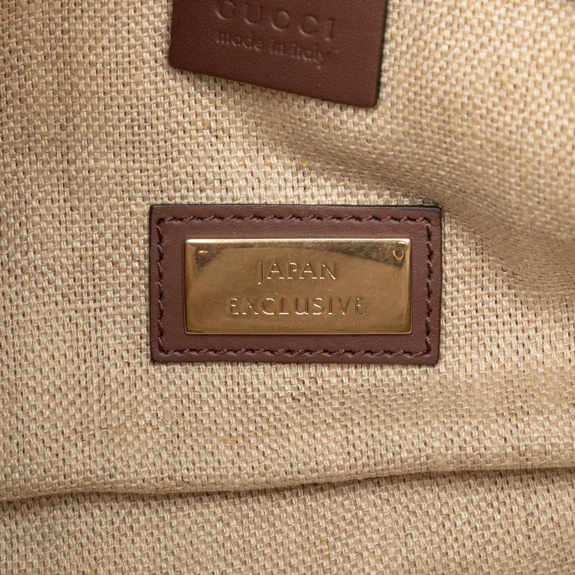 Gucci Small Canvas Logo Craft Tote