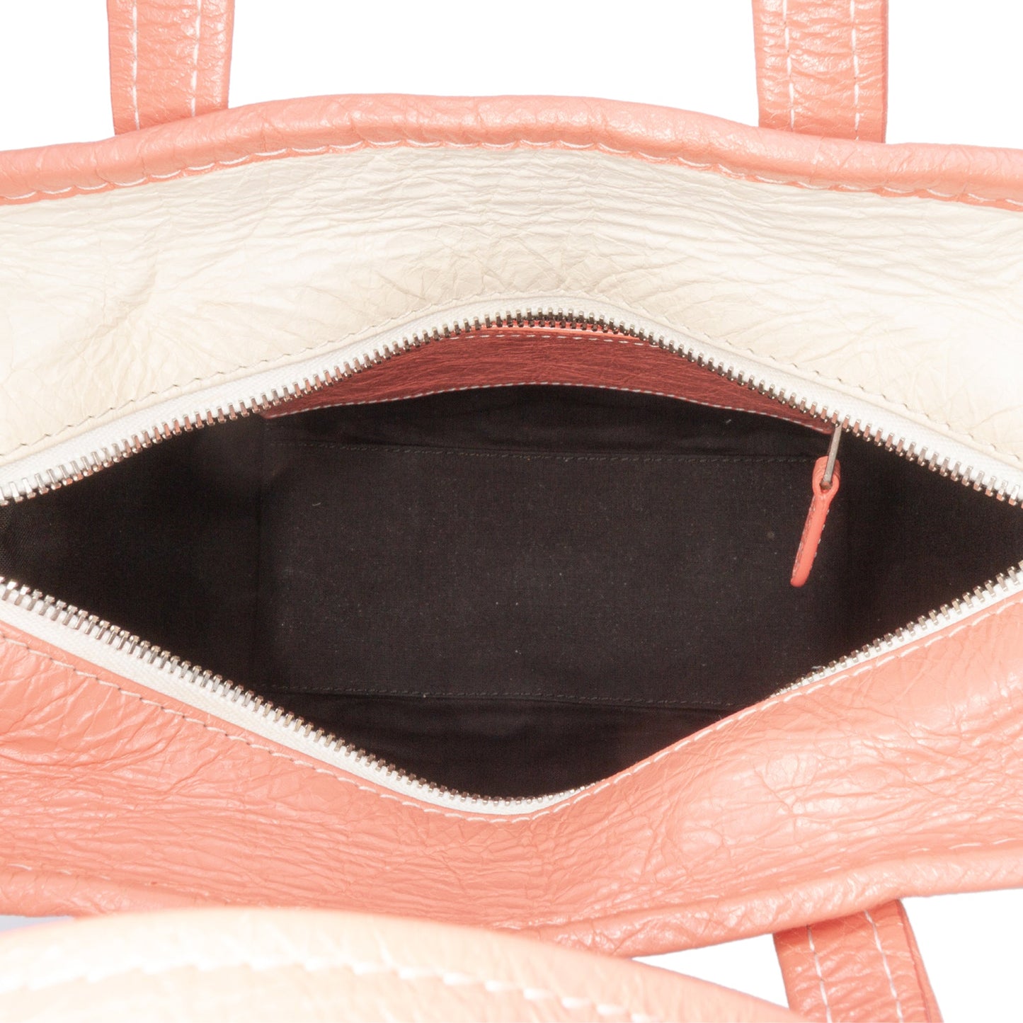 Balenciaga XS Lambskin Bazar Shopper Satchel
