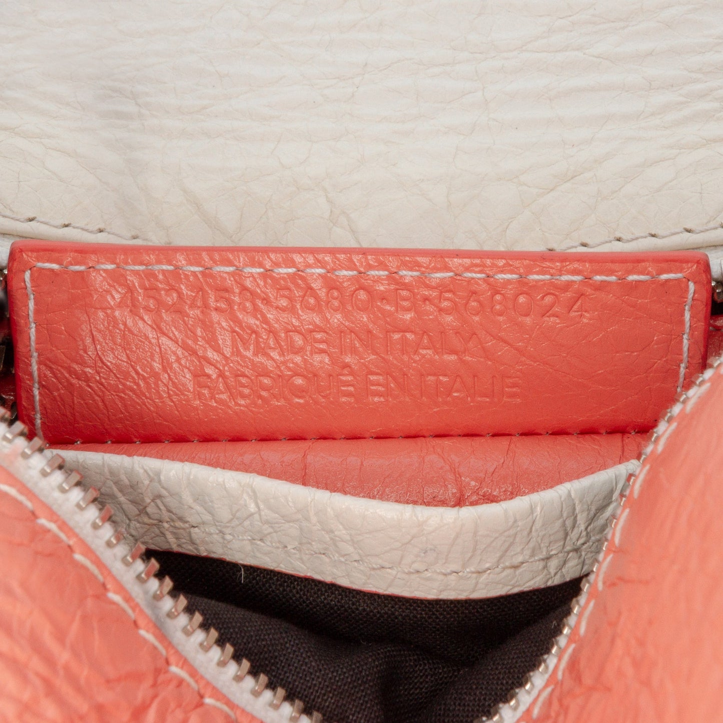 Balenciaga XS Lambskin Bazar Shopper Satchel