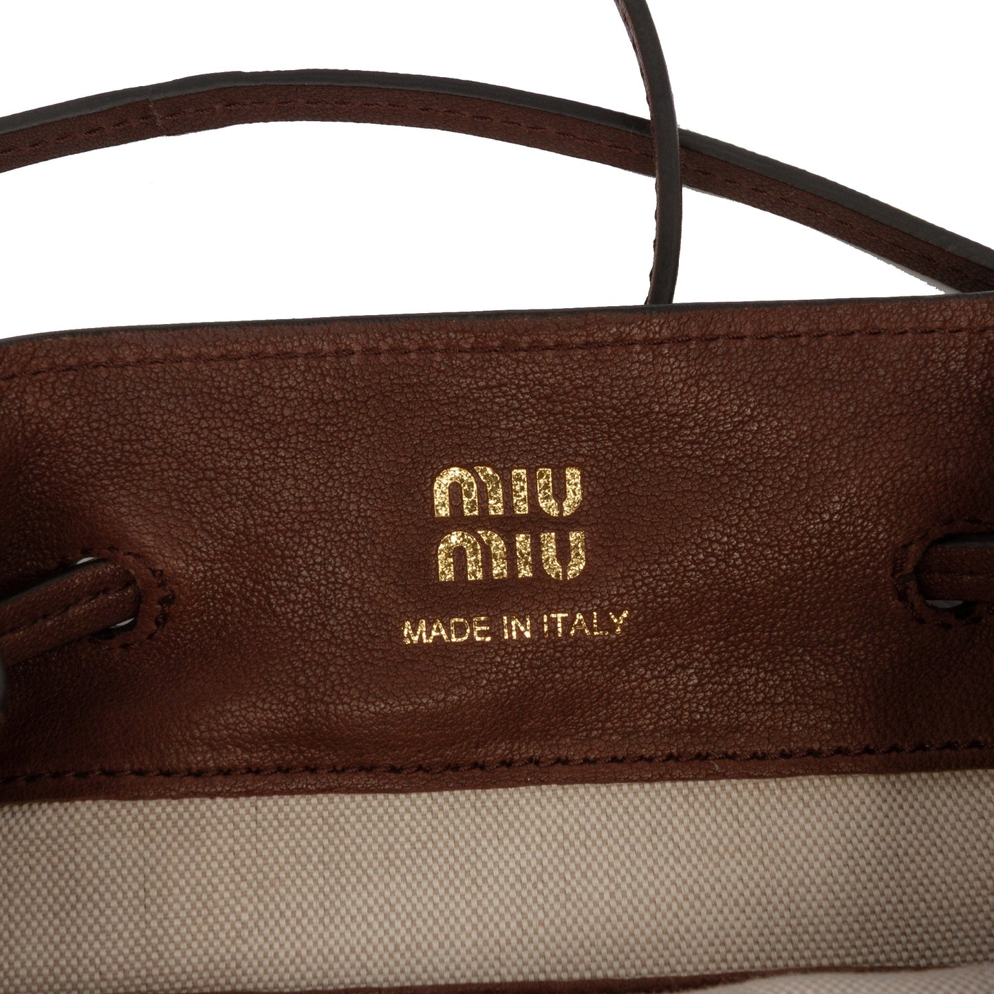 Miu Miu Mini Nappa Leather Crossbody