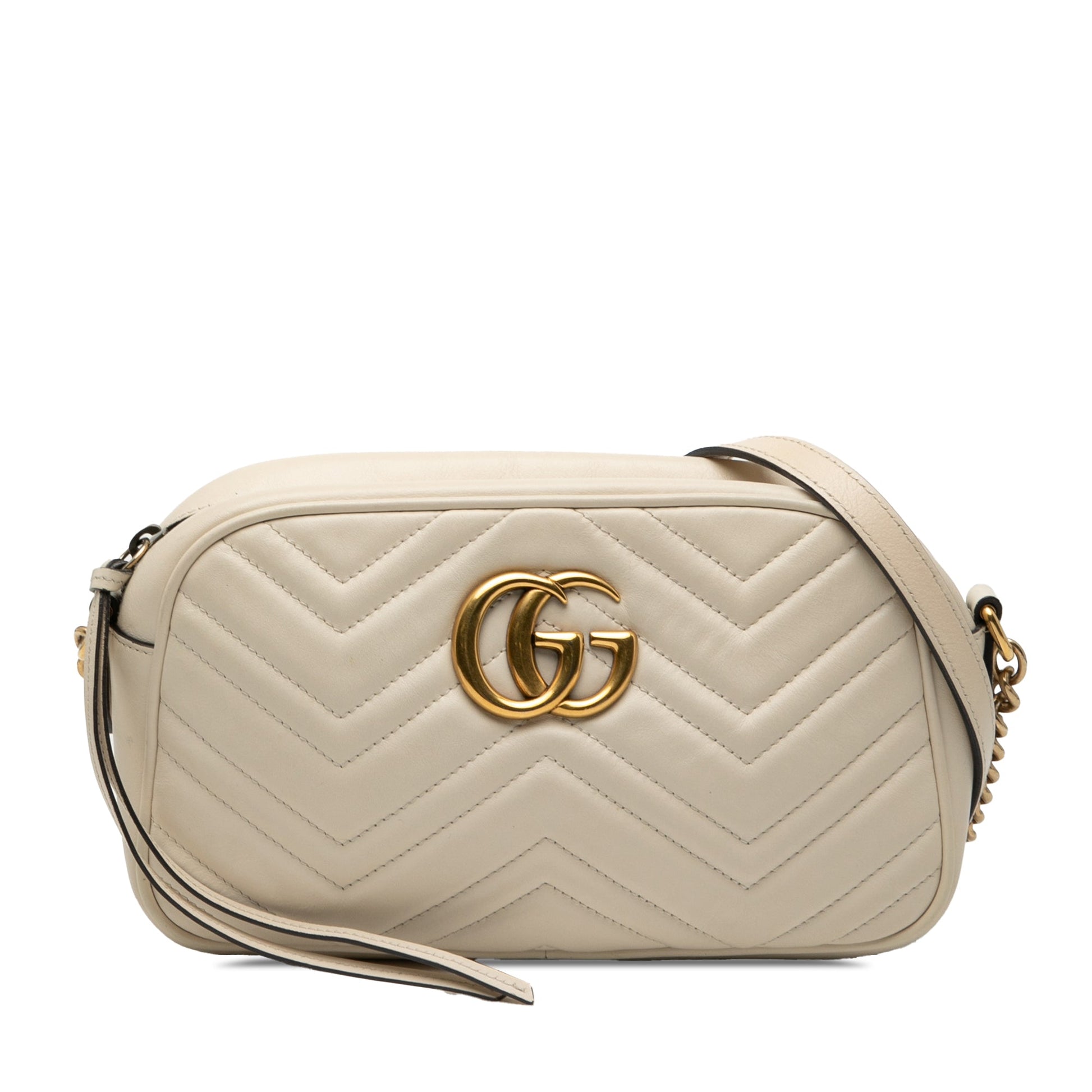 Gucci Small GG Marmont Matelasse Leather Crossbody