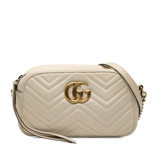 Gucci Small GG Marmont Matelasse Leather Crossbody