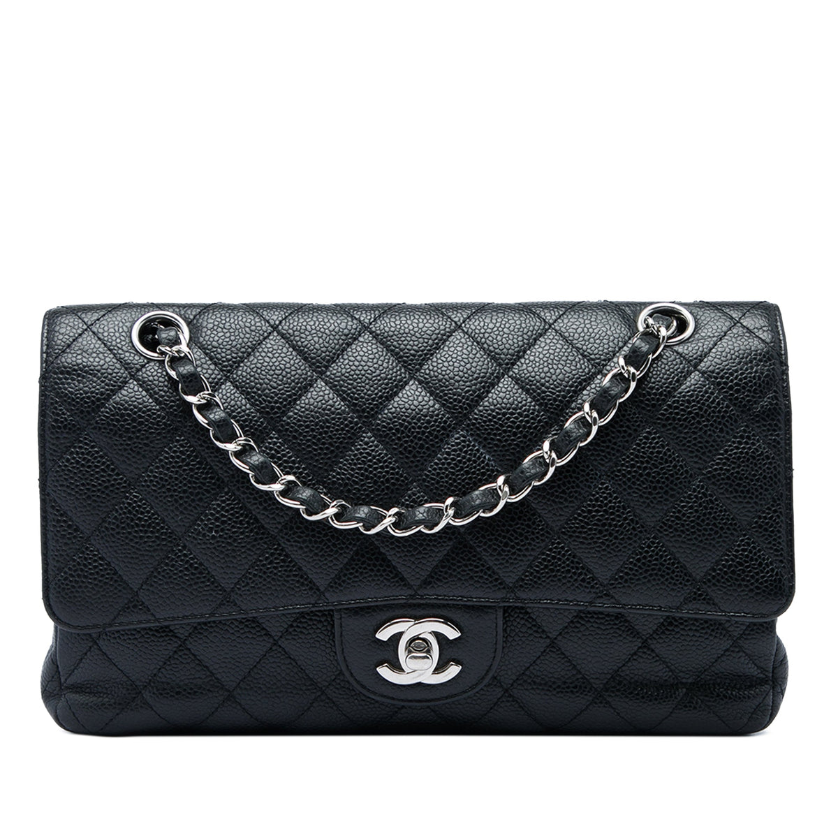 Chanel Medium Classic Caviar Double Flap