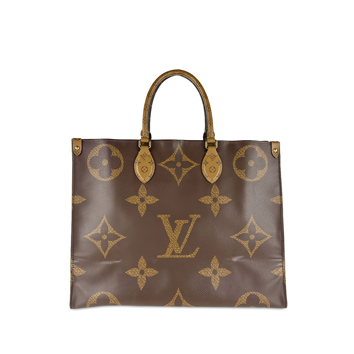 Louis Vuitton Monogram Reverse Giant OnTheGo GM — Brown