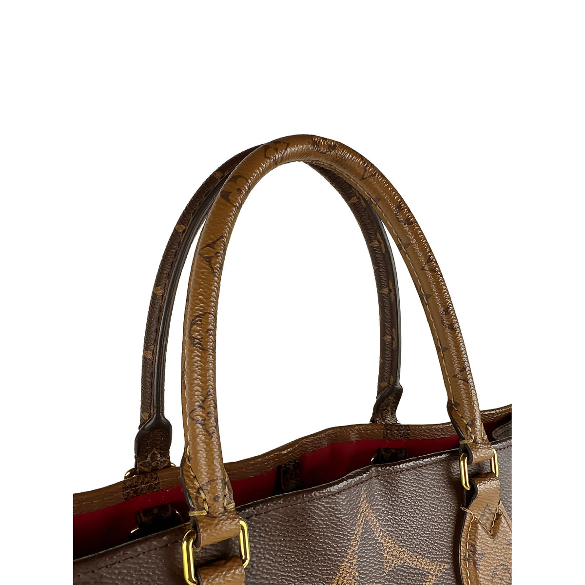 Louis Vuitton Monogram Reverse Giant OnTheGo GM — Brown