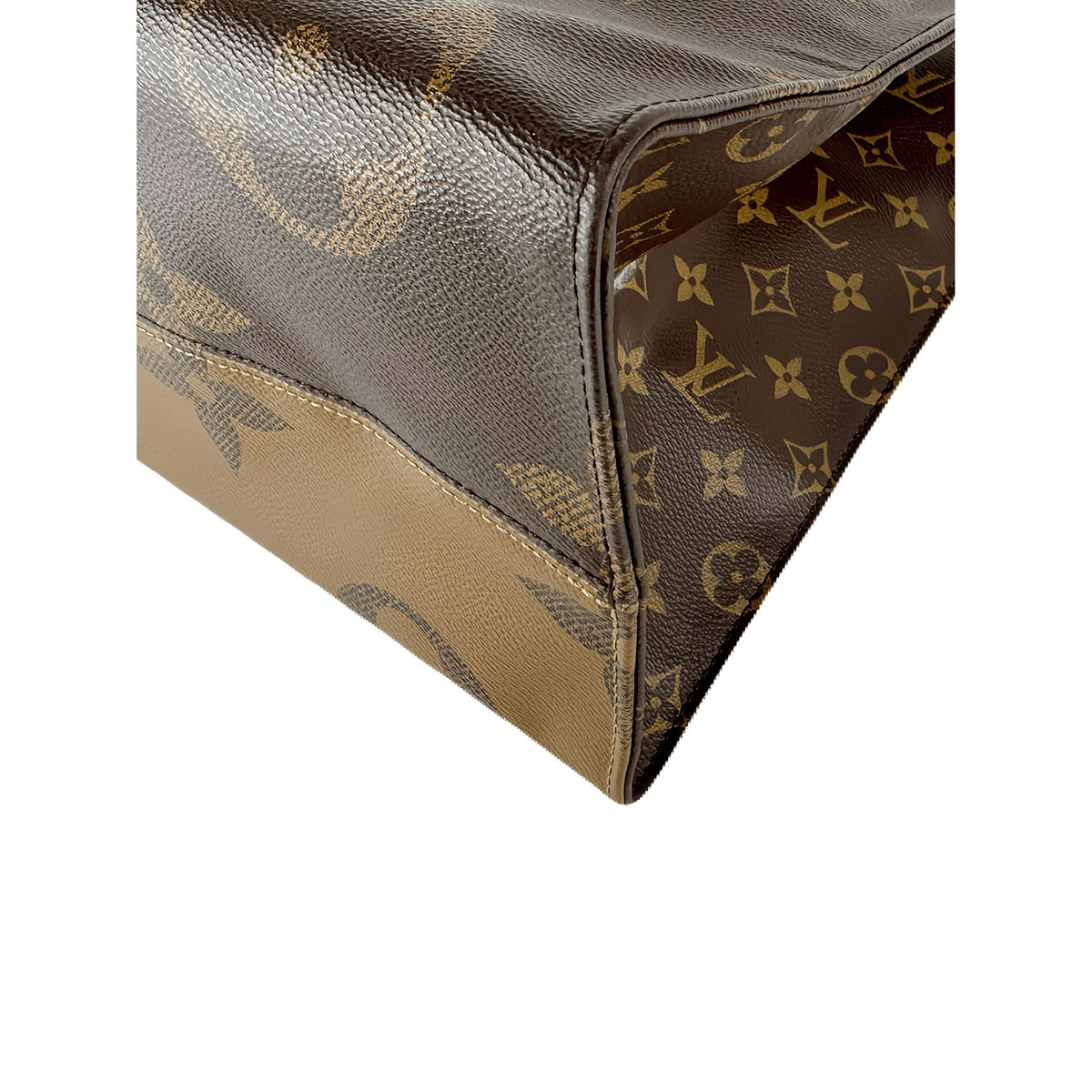 Louis Vuitton Monogram Reverse Giant OnTheGo GM — Brown