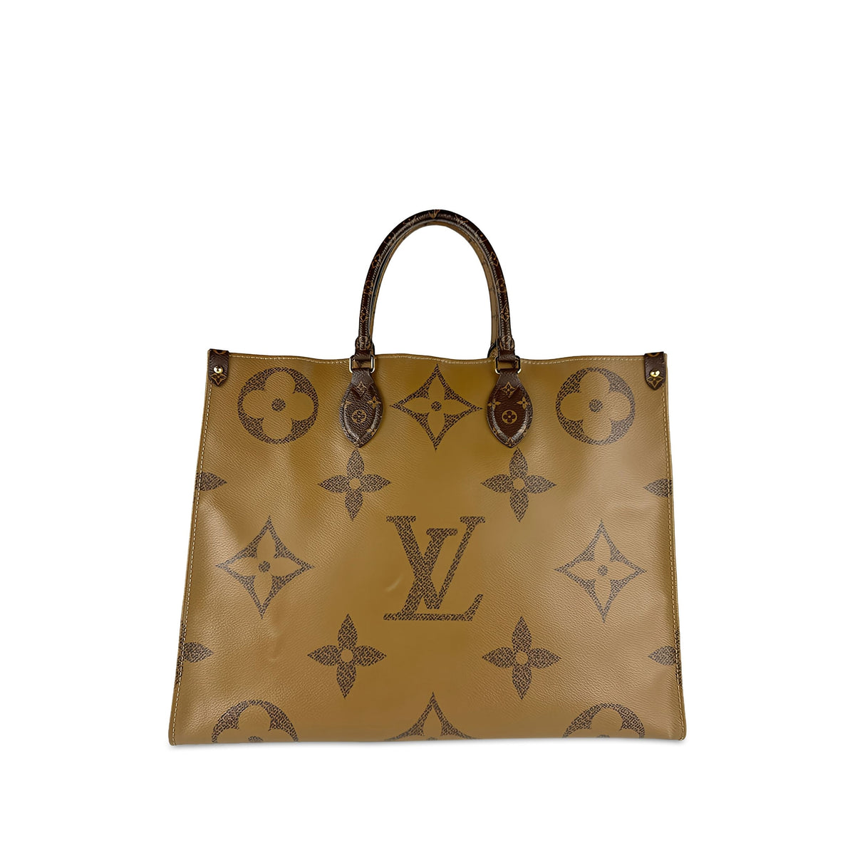 Louis Vuitton Monogram Reverse Giant OnTheGo GM — Brown