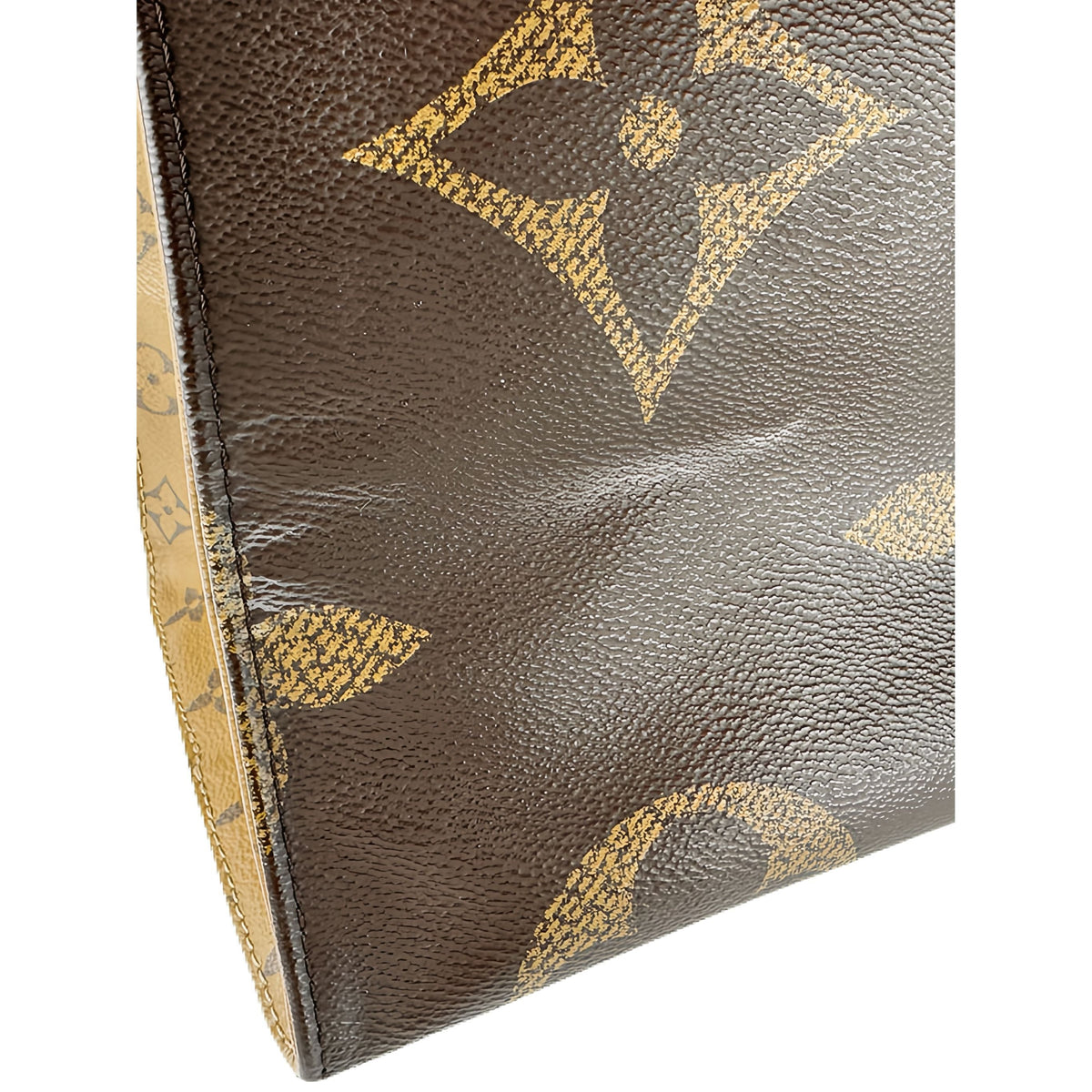 Louis Vuitton Monogram Reverse Giant OnTheGo GM — Brown