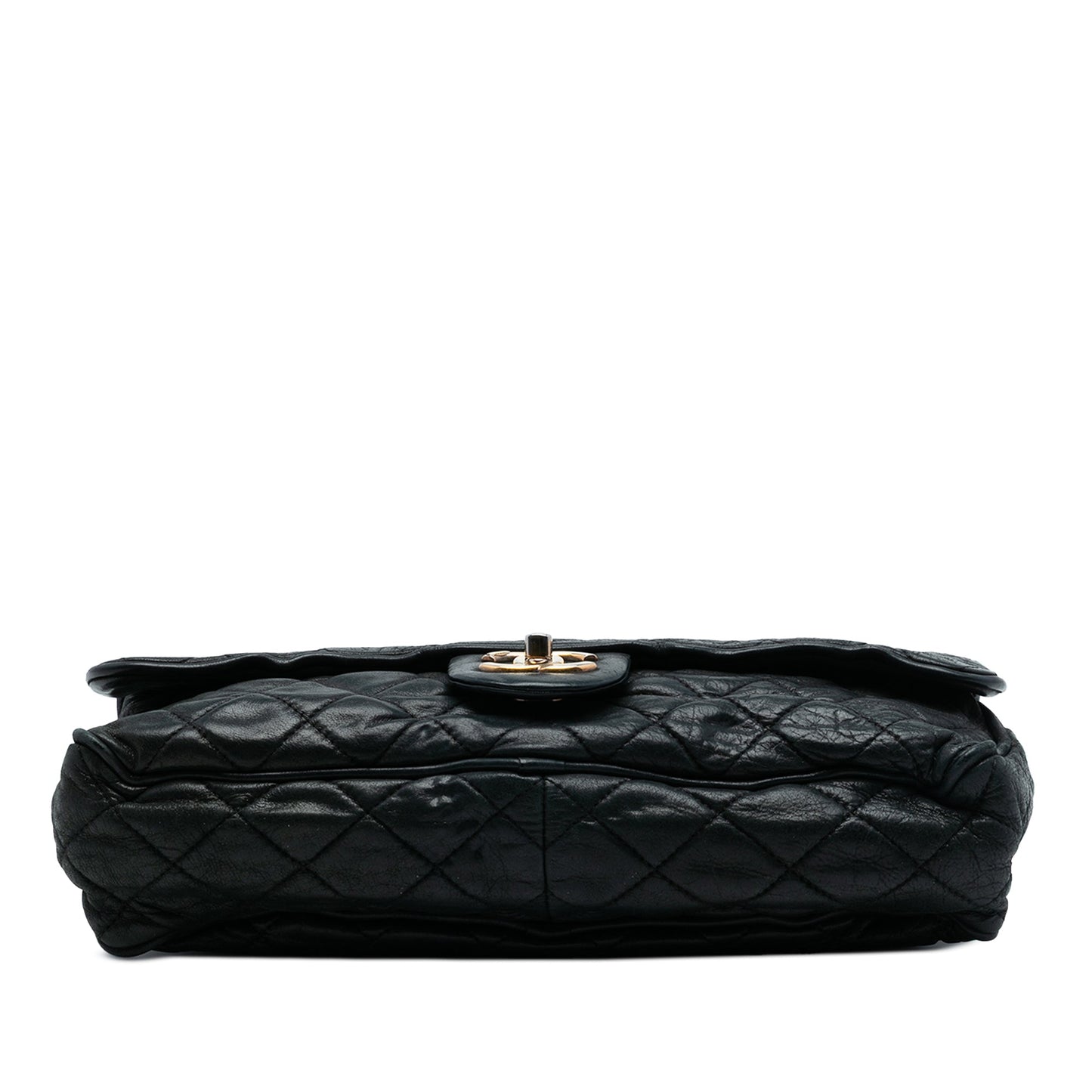 Chanel Large Quilted Iridescent Calfskin Shiva Flap