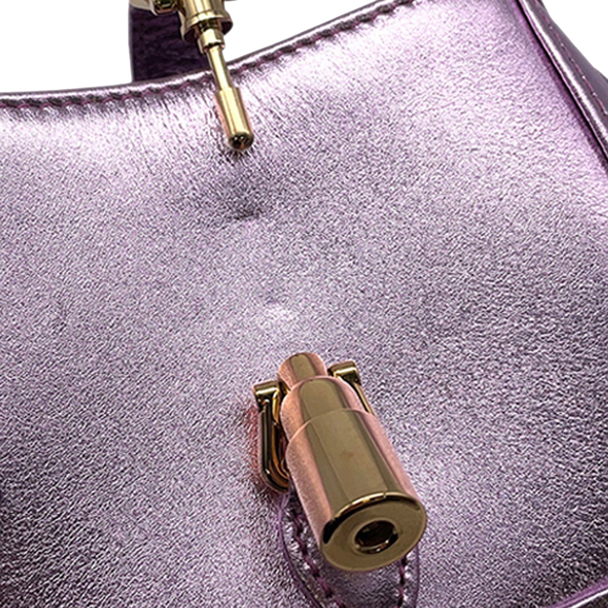 Gucci Nano Metallic Calfskin Jackie 1961 Satchel