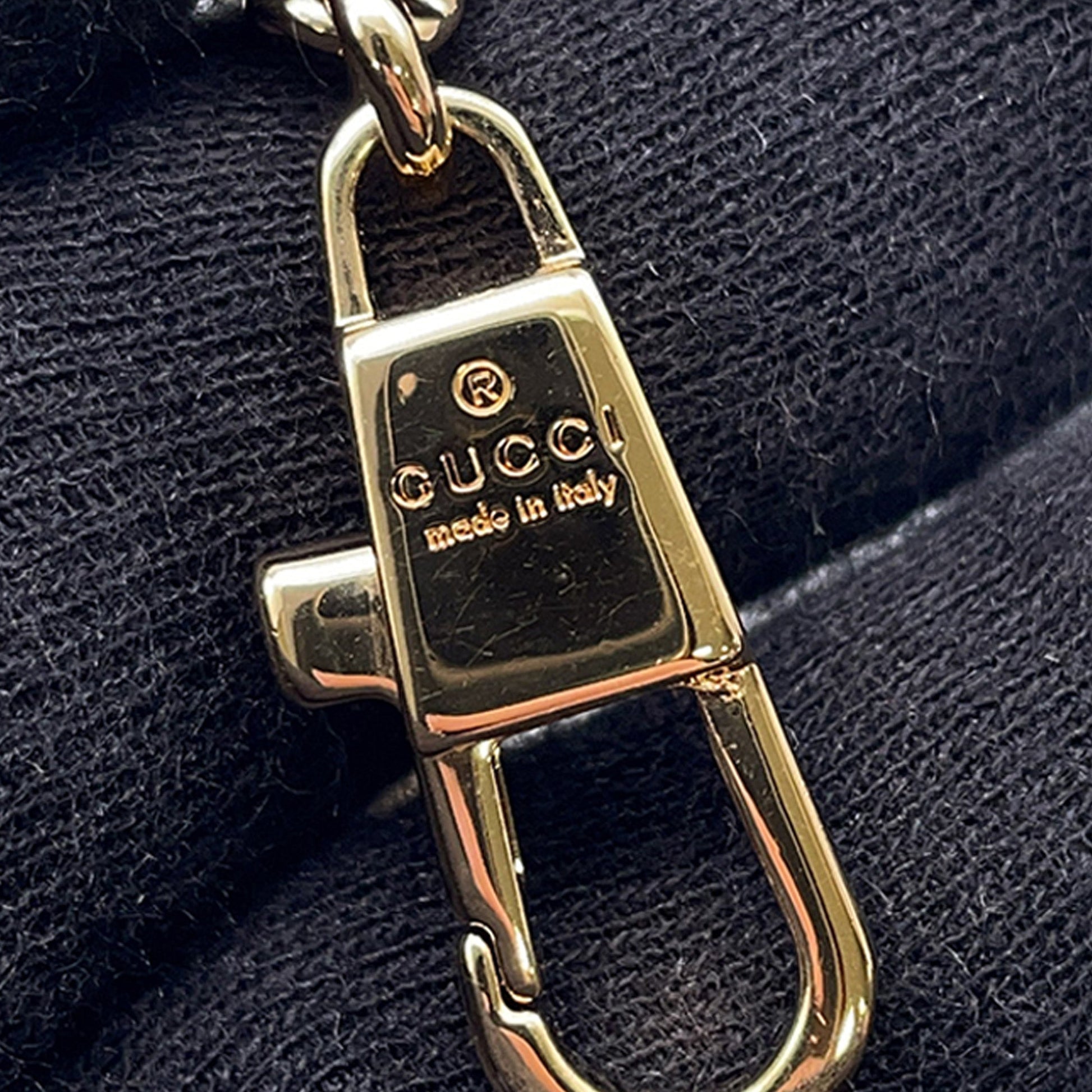 Gucci Nano Metallic Calfskin Jackie 1961 Satchel