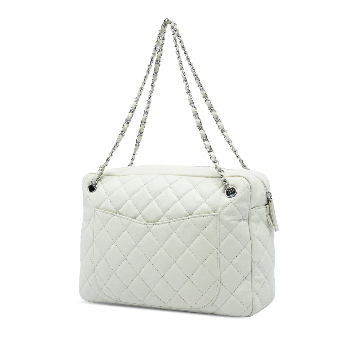 Chanel Large Quilted Caviar Reissue Camera Bag