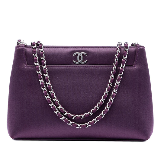Mini CC Satin Evening Shoulder Bag