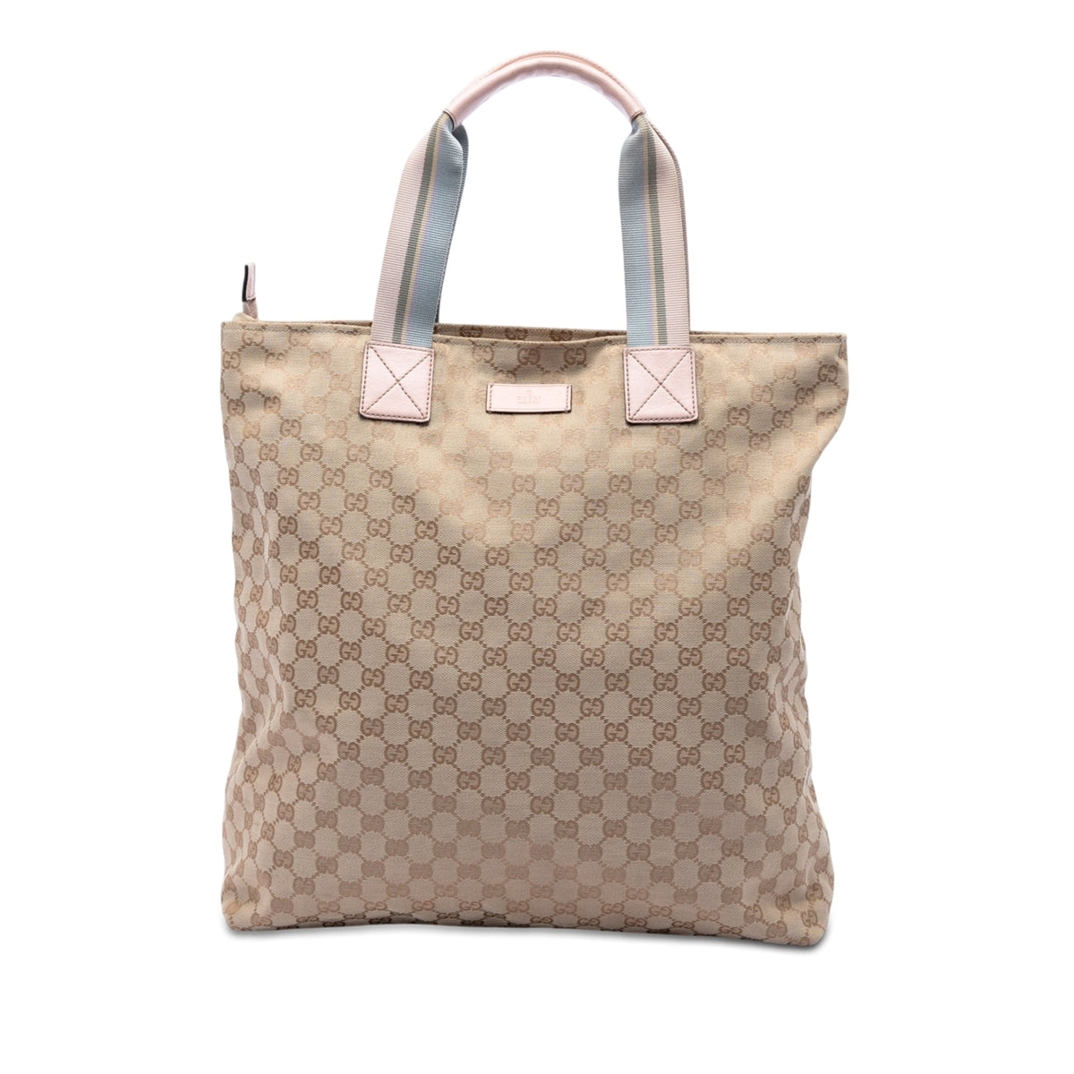Gucci GG Canvas Web Vertical Tote